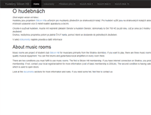 Tablet Screenshot of hudebna.siliconhill.cz